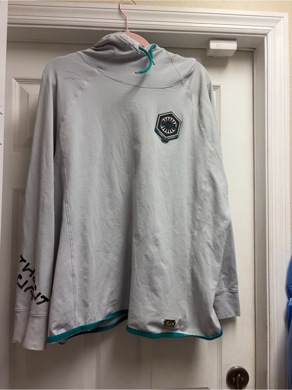Galaxy’s Edge Star Wars First Order Pull over Hoodie- Men/Unisex